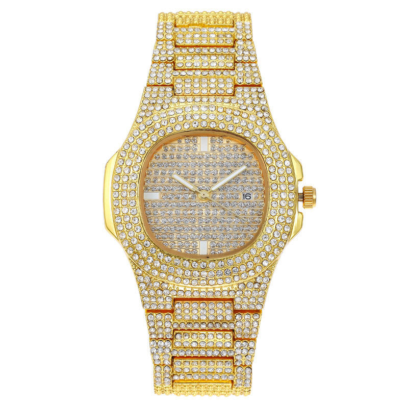 MD-M0715 Foreign trade hot selling fashion diamond-studded calendar women's watc 