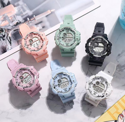 MD-596 factory wholesale small fresh sweet electronic watch female middle school 