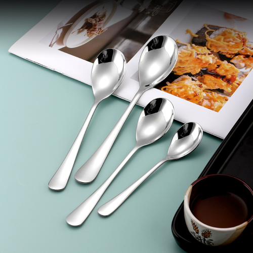 trade point factory direct sales md-s013 household children's eating spoon thick 