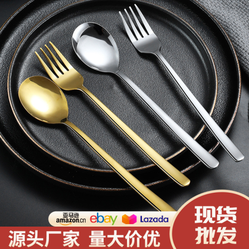 trade point factory direct sales md-c008 spoon fork tableware suit korean wester 