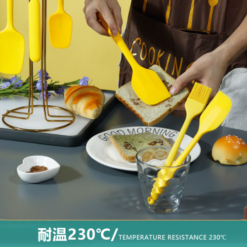 trade point factory direct sales md-d019 silicone scraper 6-piece set edible sil 