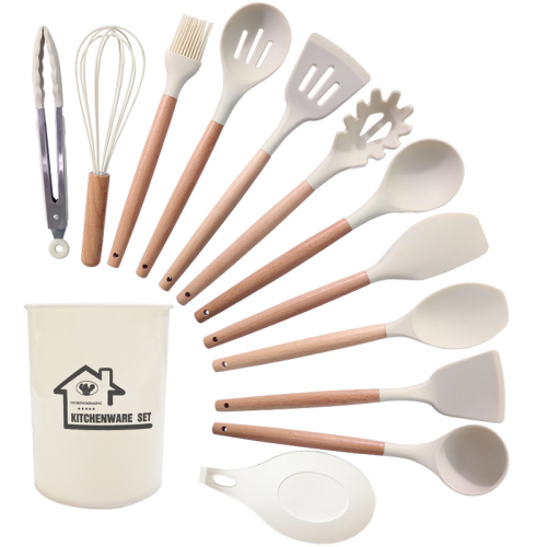 trade point factory direct sales md-c035 cross-border silicone spatula soup spoo 
