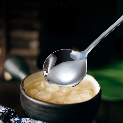 trade point factory direct sales md-s038 spoon coffee spoon long handle korean i 